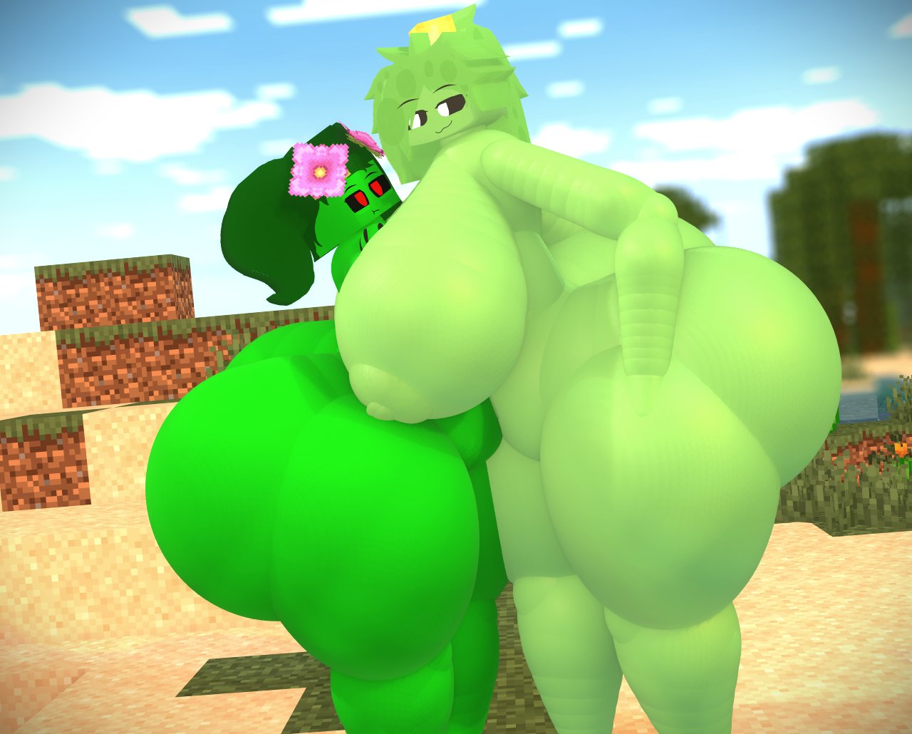 Creeper (Minecraft) Rule 34 Image