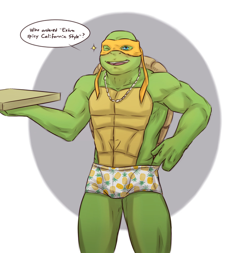 Michelangelo (Teenage Mutant Ninja Turtles) Rule 34 Image