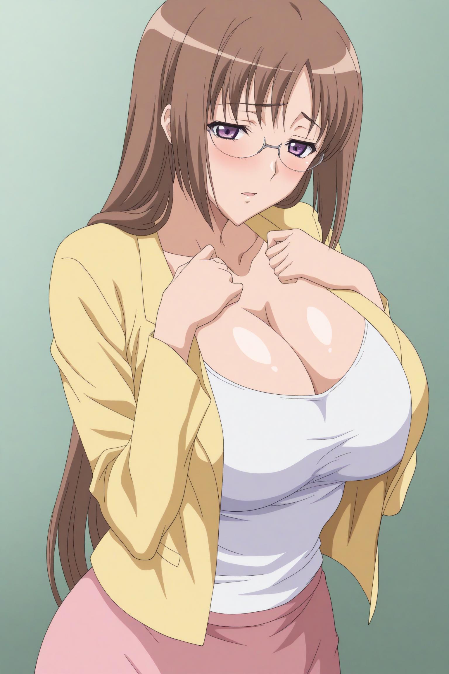 Amagiri Haruna (Wana -Hakudaku Mamire No Houkago-) Rule 34 Image
