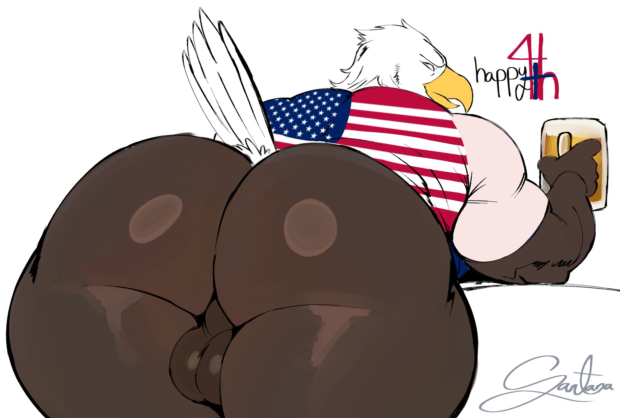 4th of july, american, anthro, ass, ass focus, bara, big ass, big butt, bird, bubble ass, bubble butt, butt, dat ass, dat butt, eagle, fat ass, fat butt, freeposers, gay, huge ass, huge butt, large ass, large butt, male, male only, round ass, round butt, showing ass, solo, thick ass, thick butt, united states of america