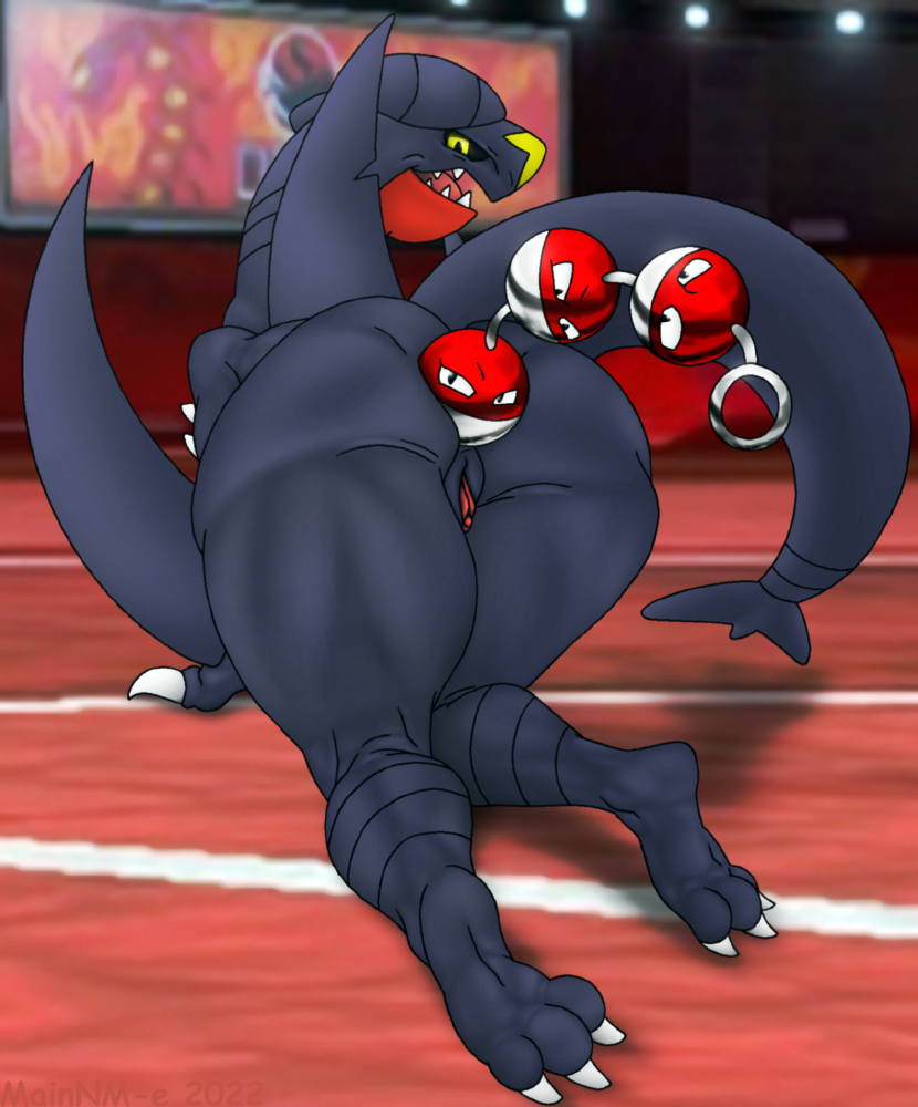 anal_beads ass female feral garchomp mainnm-e pokémon_(species) pokemon pokemon_(species) presenting scaley thick vagina voltorb