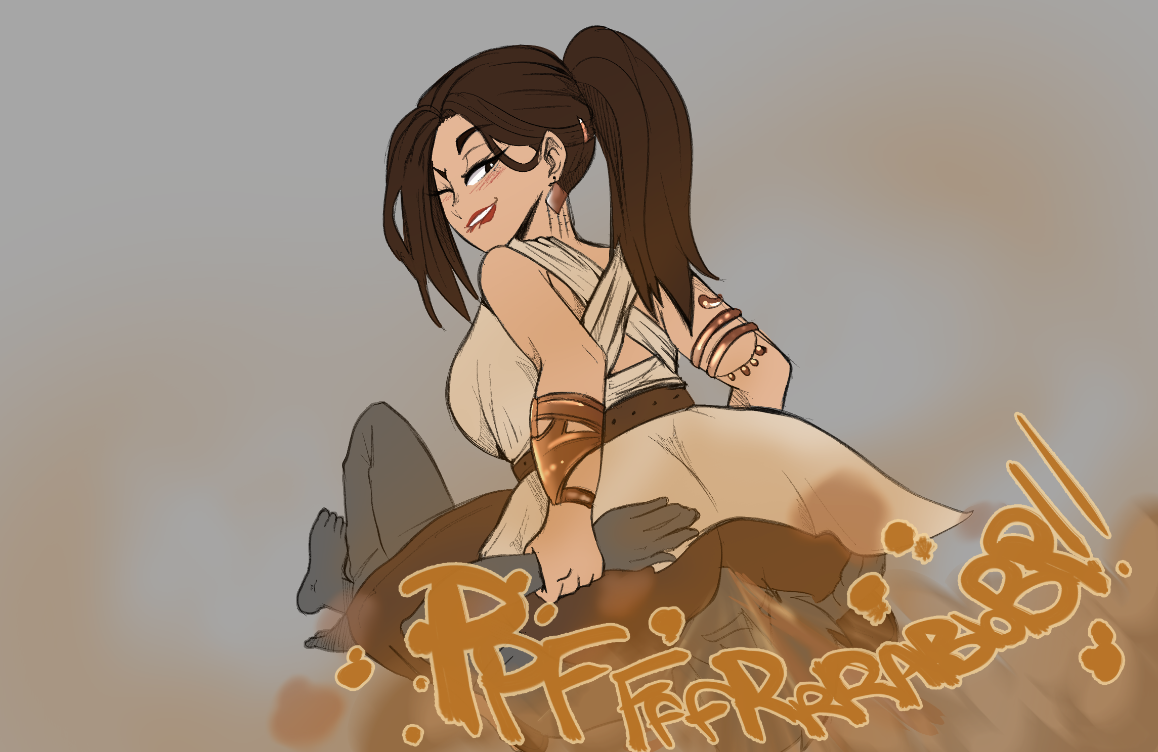 ass, ass on face, big ass, dead by daylight, facesitting, fart, fart fetish, farting in face, feng min, fetish, probuttonmasher, sniffing ass