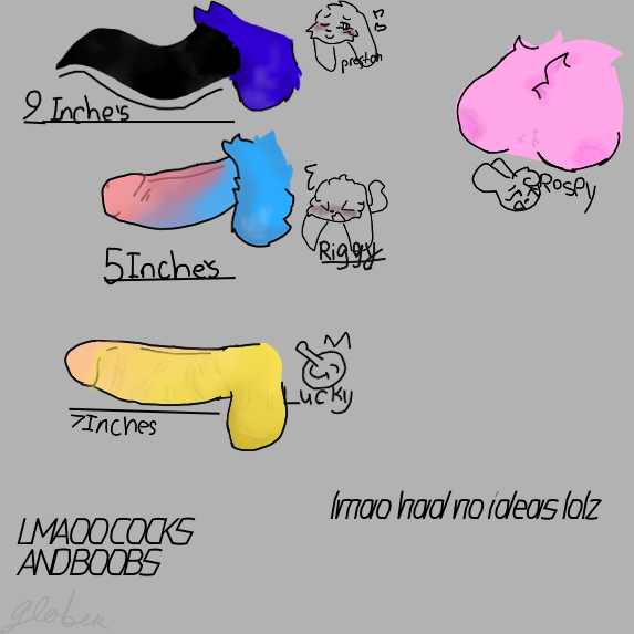 big_breasts big_penis boob_chart clone_riggy danno_cal_drawings dick_chart furry lucky_(danno_cal_drawings) penis_size_comparison riggy_the_runkey rosey_(danno_cal_drawings) sexyfur