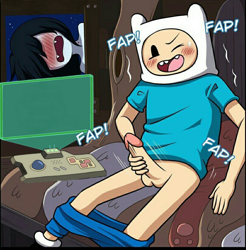 1boy 1girls adventure_time black_hair blue_pants blue_shirt blush blushing fapping finn_the_human hair_over_eyes long_hair male_focus marceline marceline_abadeer masturbating masturbation mob_face movement_lines no_underwear pants_down peeking peeping sitting sitting_down sitting_on_chair tree_house vampire vampire_queen voyeur watching_masturbation