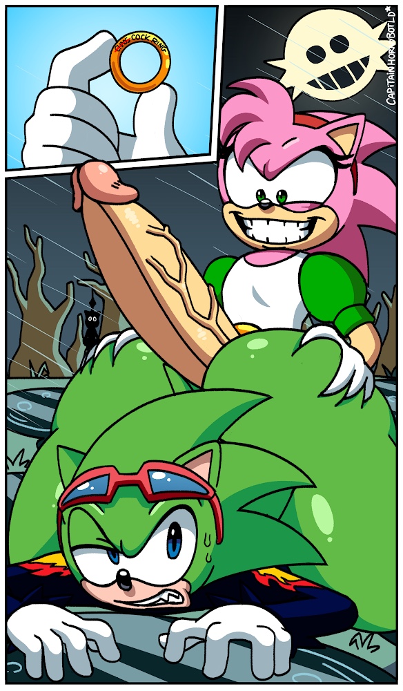 2022 amy_rose anthro blue_eyes cap.hornybotellie49 classic_amy_rose cock_ring comic comic_page commission commission_art commissioner_upload crazy_eyes depowered evil_grin eye_twitch femboy futa_on_femboy futa_on_male futanari green_eyes green_fur huge_ass huge_cock imminent_sex male pink_fur raining revenge rosy_the_rascal_(archie) scourge_the_hedgehog sonic_(series) sonic_the_hedgehog_(archie) sonic_the_hedgehog_(comics) sonic_the_hedgehog_(series) tagme tails_doll veiny_penis weak yandere