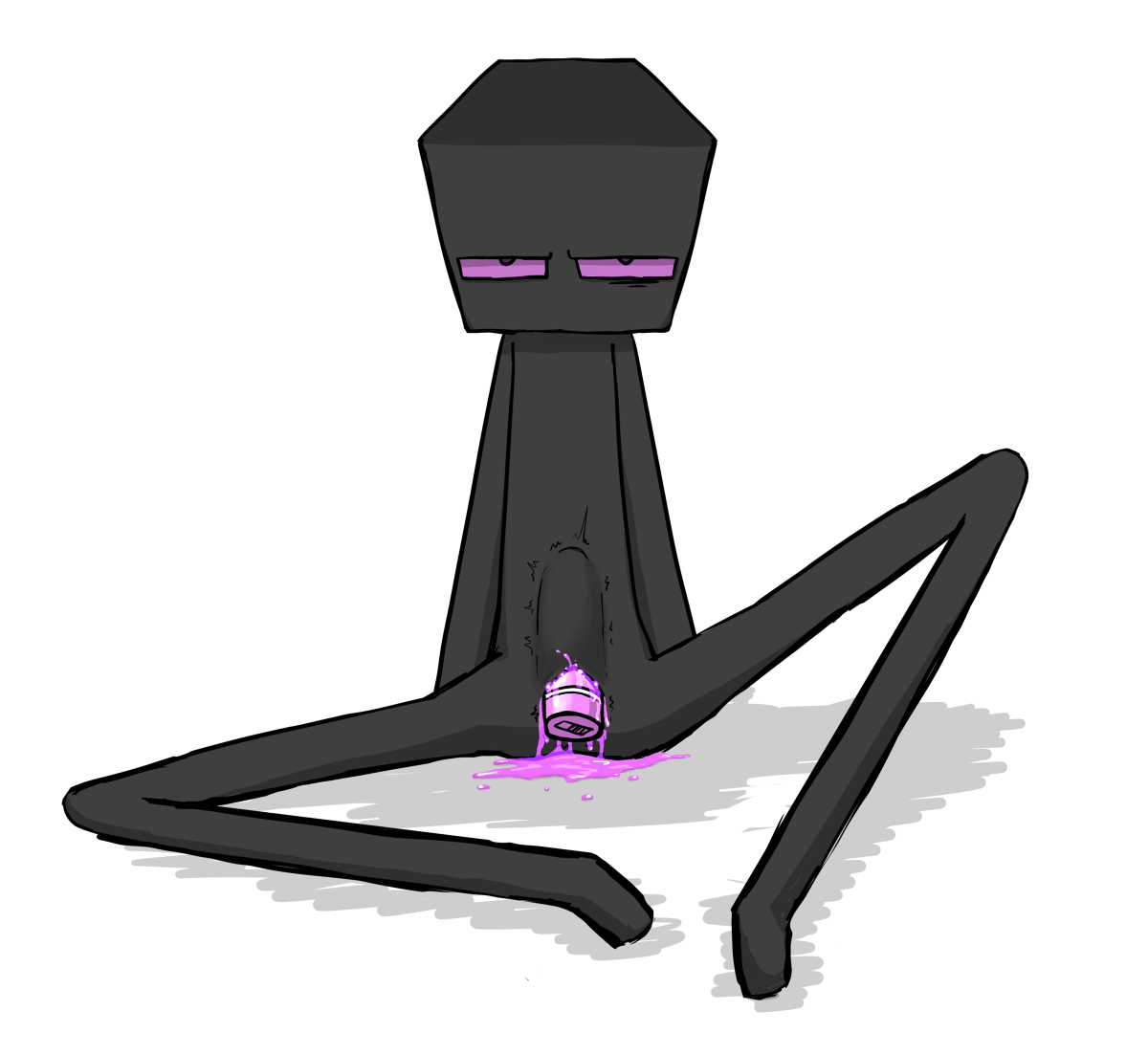 cuntboy, enderman, intersex, minecraft, minecraft mob, mob, mob face, monster, pussy