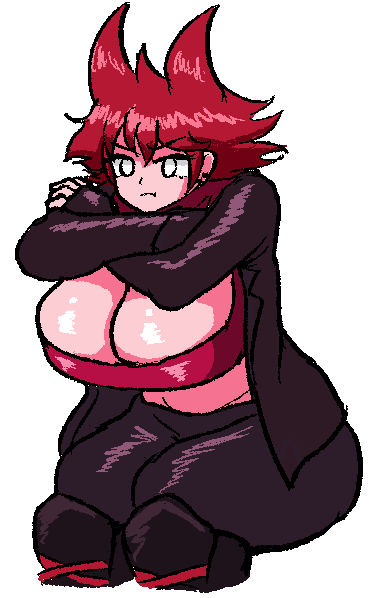 big_breasts cassandra_(newgrounds) dracoarcto female female_only friday_night_funkin newgrounds pico's_school tagme thick thick_thighs