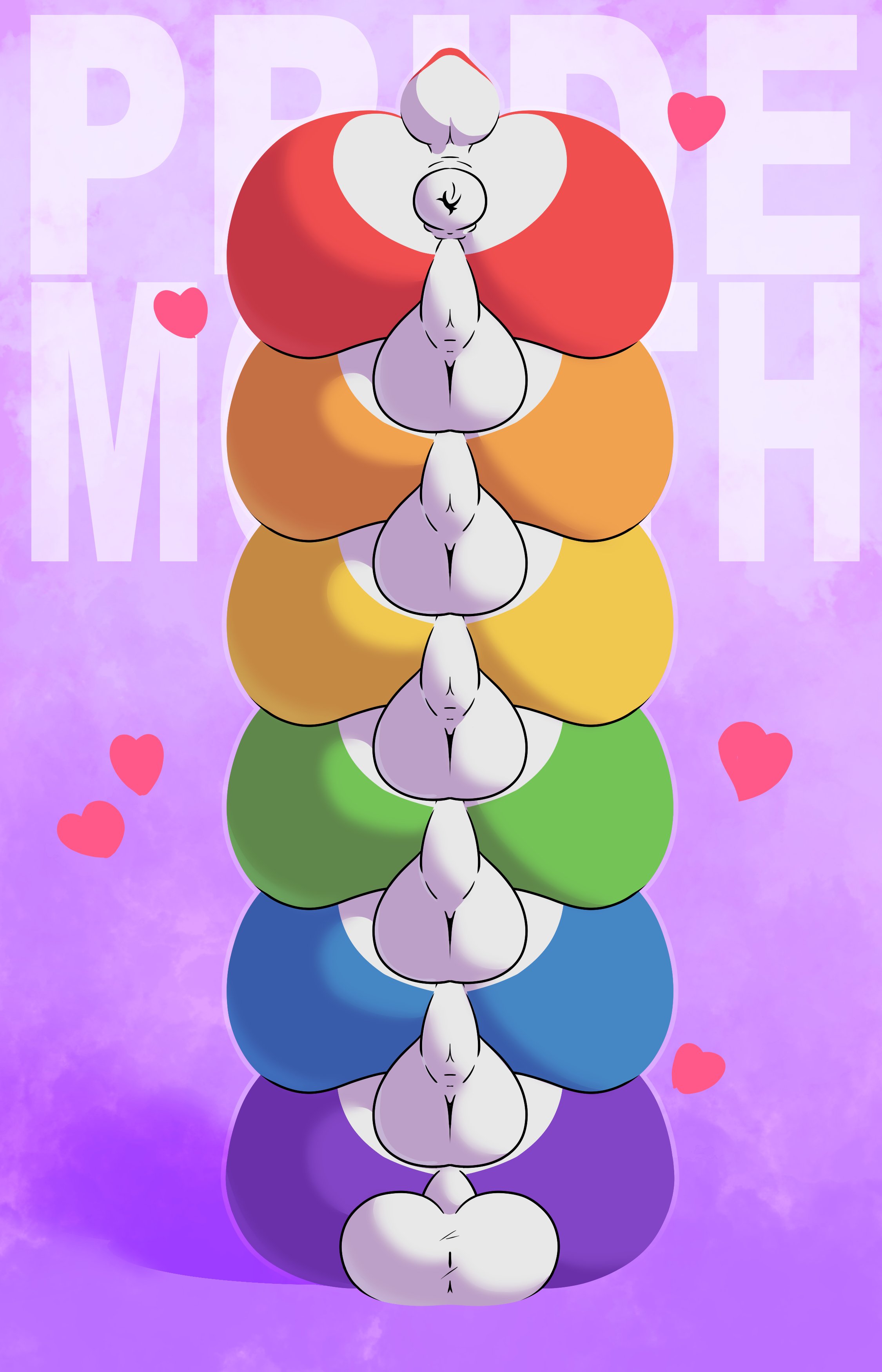 6boys, adorable, anal, anal sex, anus, ass, big ass, bubble ass, bubble butt, cute, gay, huge ass, lewdshi, love train, male, male only, mario (series), pride colors, pride month, rainbow pride colors, stacked, tagme, wholesome, yaoi, yoshi