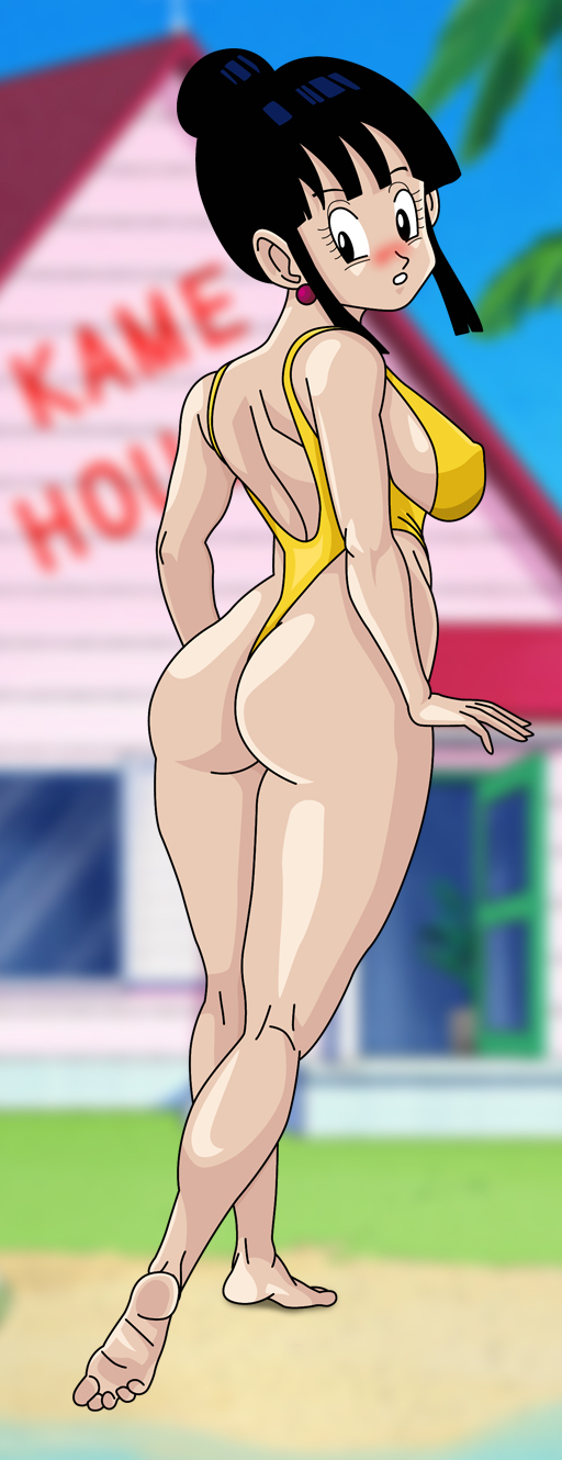 chichi dragon_ball dragon_ball_z light-skinned_female light_skin luigizion milf tagme