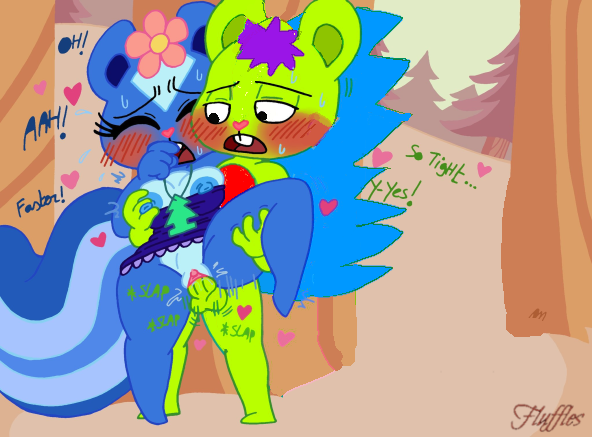 edit fluffles happy_tree_friends petunia petunia_(htf) skunk