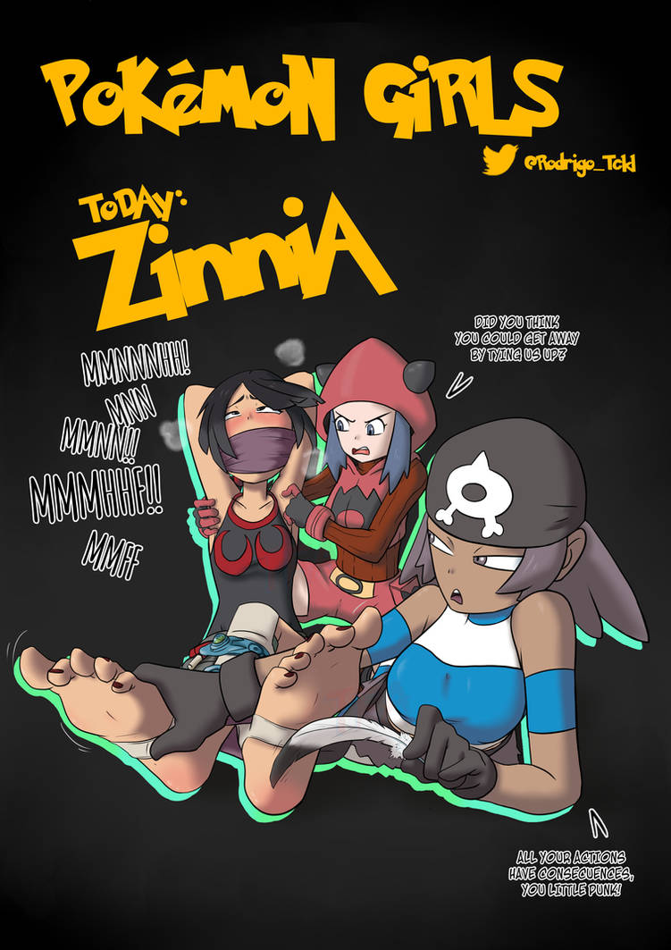 3girls barefoot blush bondage brown_nails dark-skinned_female dark_skin feet female_team_aqua_grunt female_team_magma_grunt gag multiple_girls nail_polish pokemon rodrigo_tckl soles spread_toes team_aqua team_aqua_grunt team_aqua_grunt_(female) team_magma team_magma_grunt team_magma_grunt_(female) tickling toe_wiggle toeless_legwear toenail_polish toenails toes zinnia_(pokemon)