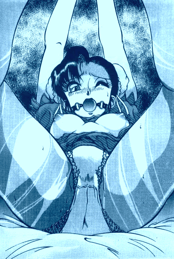 1992 1girls ajima_kid arms_up ass ball_gag blush bondage bound breasts capcom chun-li female gag gagged human looking_at_viewer monochrome nipples open_mouth panties pantyhose short_hair solo spread_legs straight_hair street_fighter underwear wince wink winking