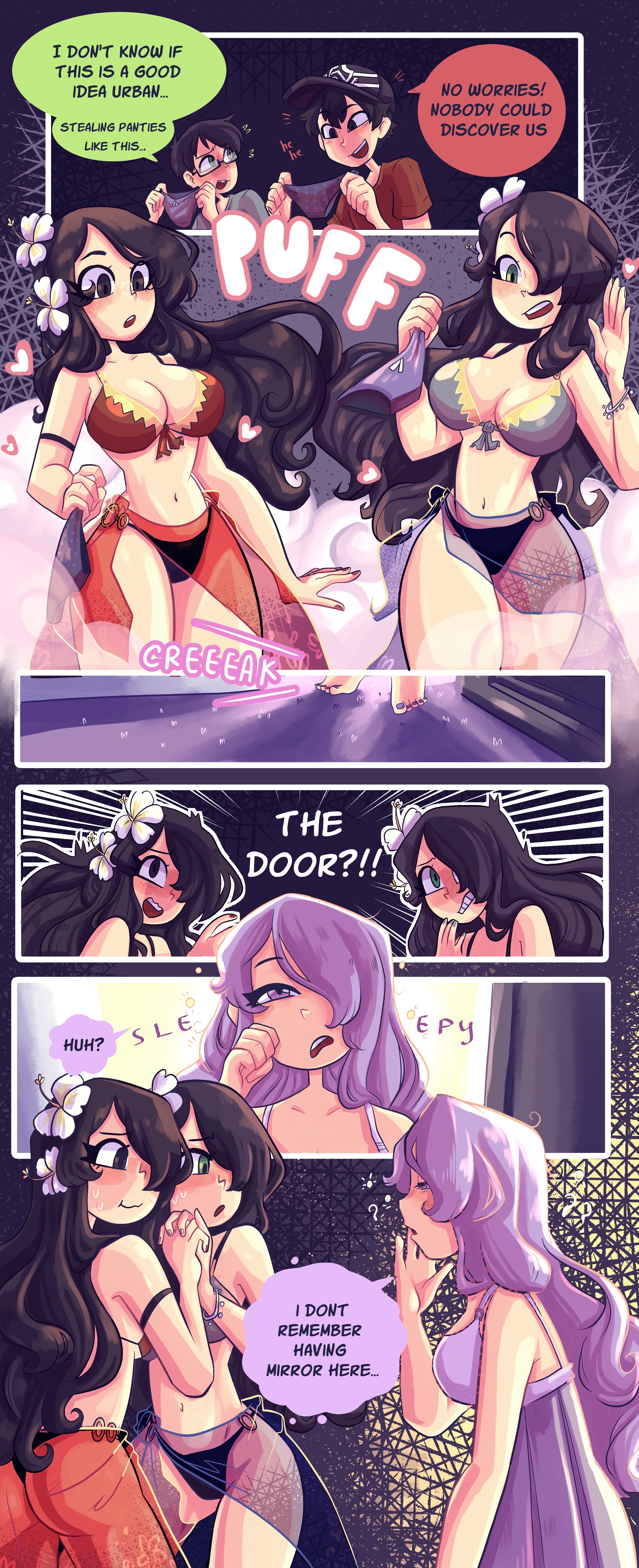 alternate costume, breasts, camilla (fire emblem), camilla (fire emblem) (cosplay), cosplay, english text, female, fire emblem, fire emblem fates, fire emblem heroes, gender transformation, large breasts, lingerie, mtf transformation, nintendo, official alternate costume, purple bikini, purple swimsuit, red bikini, red swimsuit, rule 63, text, theurbanlegend52, thick thighs, transformation, wide hips