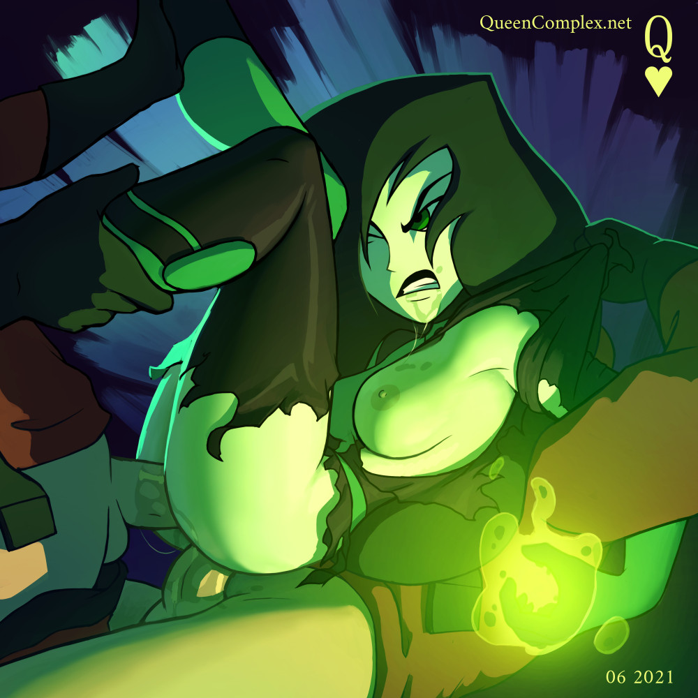 1girls, 2boys, anal, anal penetration, anal sex, angry, areola, areolae, balls, big breasts, black hair, black-haired female, breasts, captured villainess, defeated villainess, disney, disney channel, double penetration, drooling, female, female focus, female penetrated, fire, green eyes, green skin, kim possible, male, nipples, nude, nude female, penis, pussy, queencomplex, rape, ripped clothing, shego, testicles, threesome, unseen male face, vaginal, vaginal penetration, vaginal sex