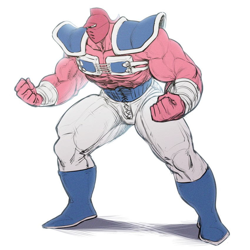 kinnikuman kinnikuman_big_body male_focus male_only male_solo muscles solo_male spacezin