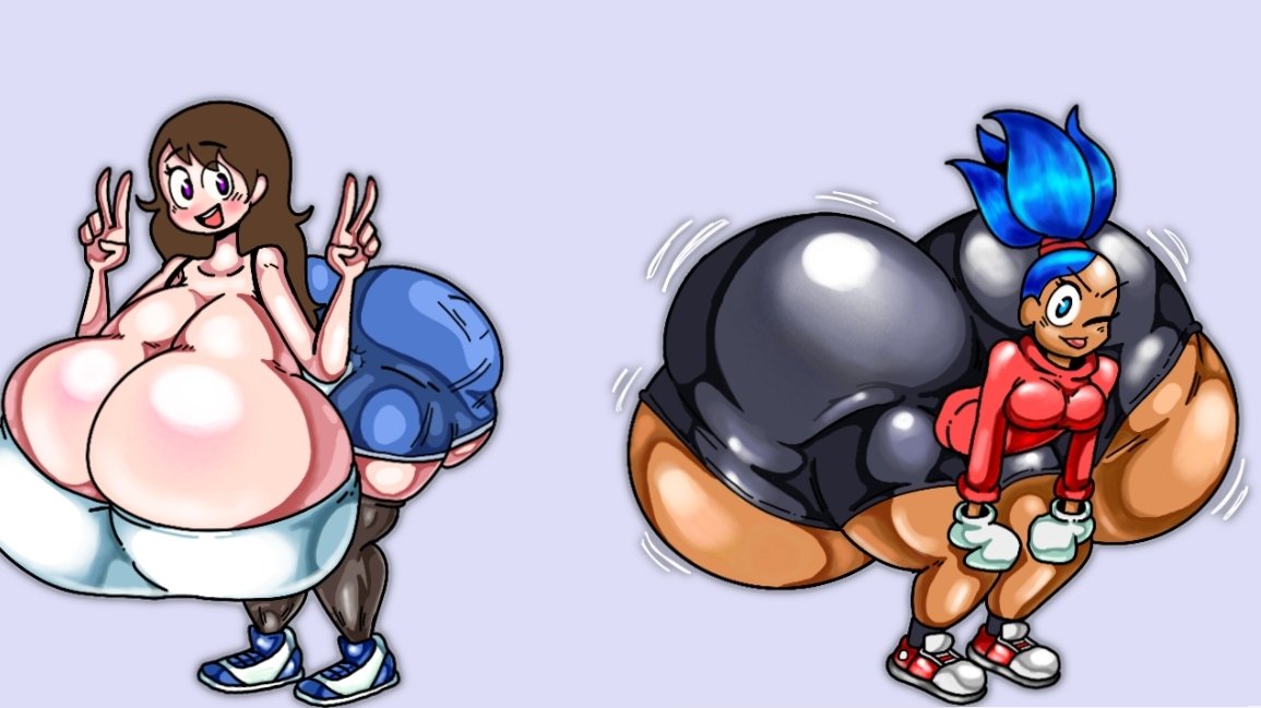 ass_bigger_than_breasts ass_built_separately ass_size_difference ass_vs_breasts big_ass big_breasts bottom_heavy breast_size_difference breasts breasts_bigger_than_ass bubble_butt candy_(cgthiccart) cgthiccart female huge_ass hyper_bimbo meat_wall_(body_type) nikki_(cgthiccart) tagme top_heavy