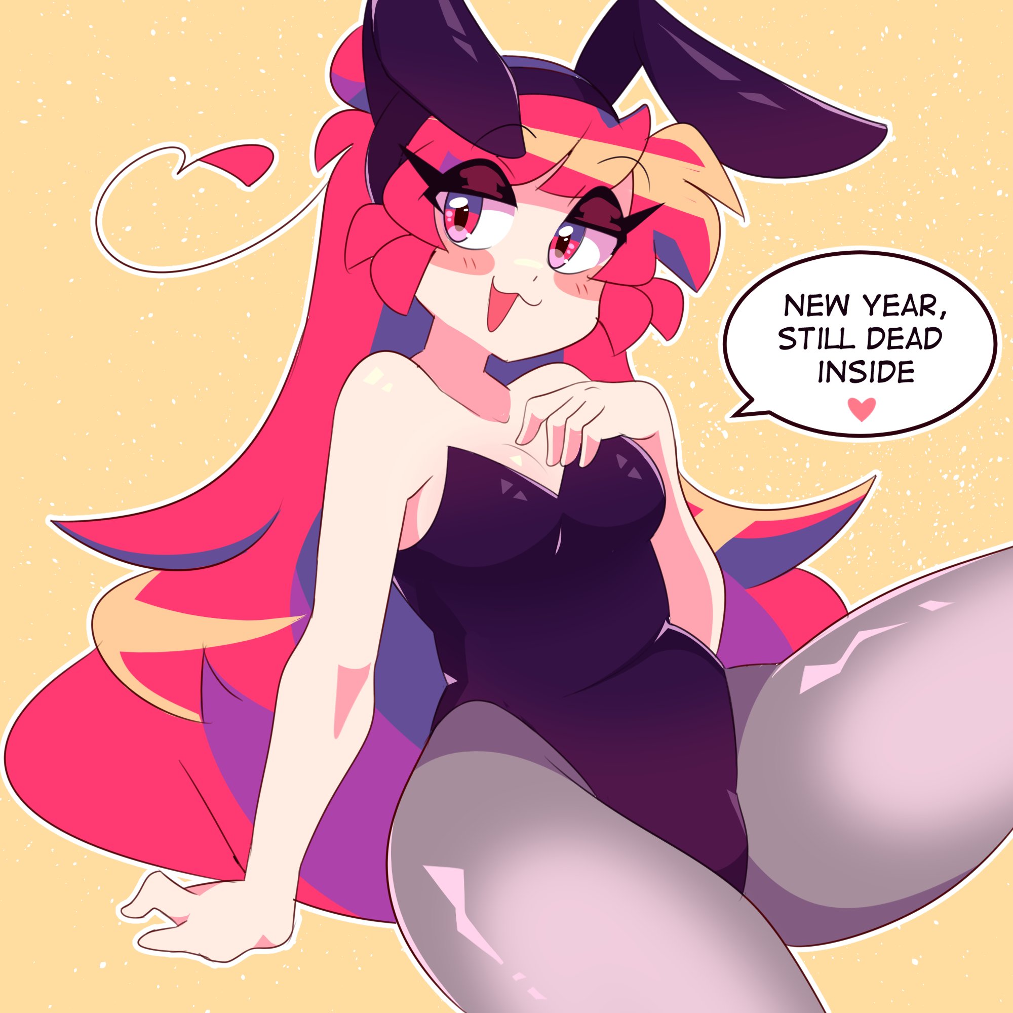 :3, breasts, bunny ears, bunnysuit, fake animal ears, female, lee (secretnarcissist), leotard, pantyhose, secretnarcissist, tagme, thighs