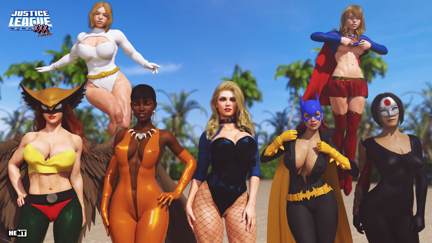 3d, 7girls, alien, alien girl, alien humanoid, ass, barbara gordon, batgirl, batman (series), big ass, big breasts, black canary, blonde hair, breasts, bust, busty, chest, copyright name, curvaceous, curvy, curvy figure, dc, dc comics, digital media (artwork), dinah drake, dinah lance, female, green arrow (series), hawkgirl, hent, hero, heroine, hips, hourglass figure, huge breasts, humanoid, justice league, kara danvers, kara zor-el, karen starr, katana (dc), kryptonian, large breasts, legs, light skin, light-skinned female, mari jiwe mccabe, mature, mature female, multiple females, multiple girls, power girl, shayera hol, signature, slim waist, suicide squad, supergirl, superhero, superheroine, superman (series), tatsu yamashiro, text, thanagarian, thick, thick hips, thick legs, thick thighs, thighs, vixen (dc), voluptuous, waist, wide hips