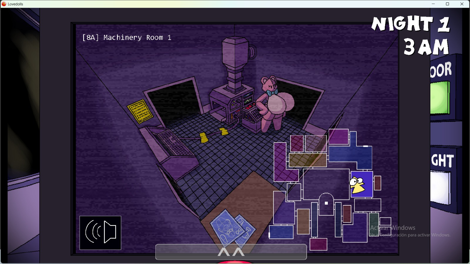 1girls, ass, bear ears, bear girl, bear tail, big ass, blue bow, bow, breasts, breasts bigger than head, breasts bigger than torso, completely nude, dot eyes, female, gameplay mechanics, gameplay screenshot, gremlingrounded, hand on hip, huge ass, hyper breasts, indoors, living plushie, living sex doll, lovedoll toy factory, massive ass, massive breasts, nippleless, no humans, no nipples, nude, nude female, pink body, pink fur, plushie, screenshot, sex doll, simple eyes, simple face, standing, tagme, tail, teddi (gremlingrounded), teddy bear, thick thighs