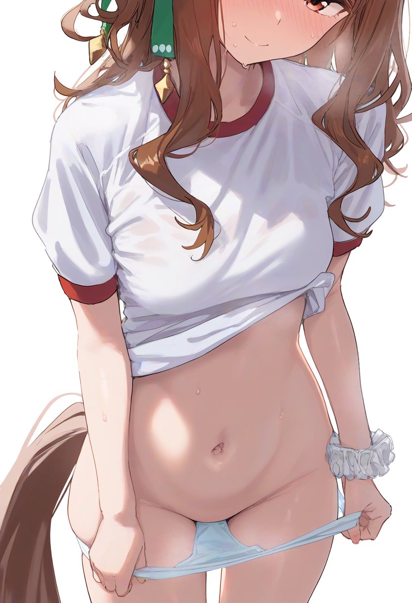 1girls ai_generated animal_ears anthropomorphization artist_request eyes female hair king_halo_(umamusume) legs skin tagme umamusume umamusume_pretty_derby young