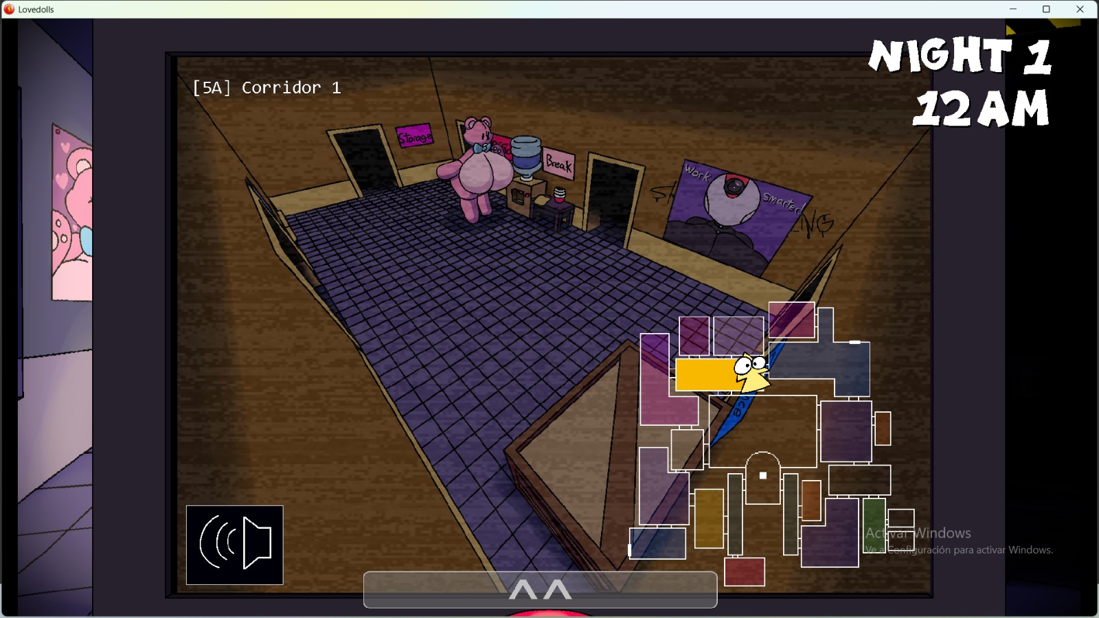 1girls, ass, bear ears, bear girl, bear tail, bent over, big ass, blue bow, bow, breasts, breasts bigger than head, breasts bigger than torso, completely nude, dot eyes, female, female only, gameplay mechanics, gameplay screenshot, gremlingrounded, huge ass, hyper breasts, indoors, living plushie, living sex doll, lovedoll toy factory, massive ass, massive breasts, nippleless, no nipples, nude, nude female, pink body, pink fur, plushie, screenshot, security (gremlingrounded), sex doll, simple eyes, simple face, standing, tagme, tail, teddi (gremlingrounded), teddy bear, thick thighs, white eyes