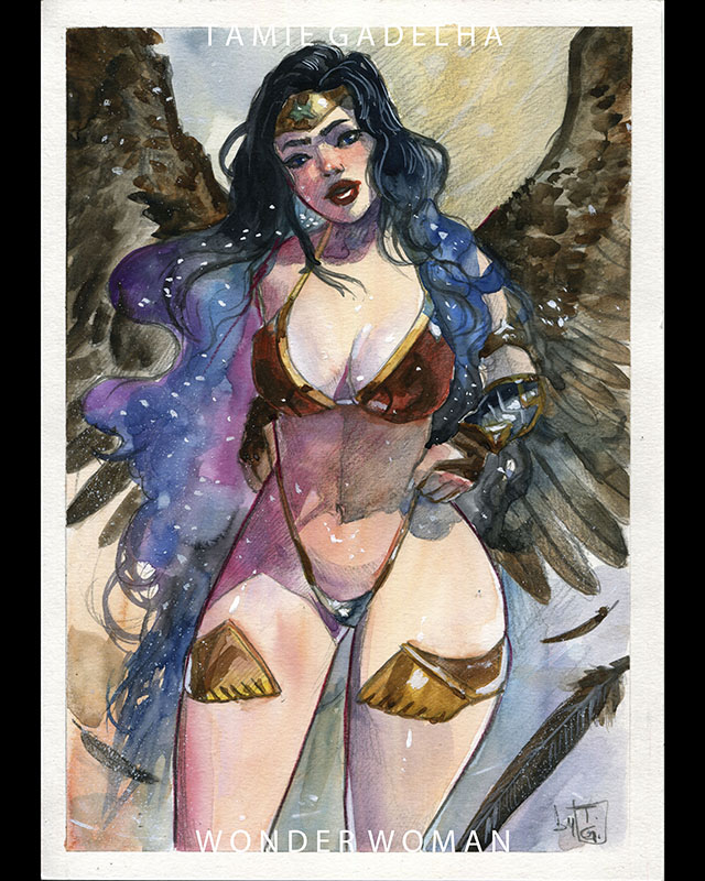 1girls amazon angel angel_wings athletic athletic_female big_breasts black_hair breasts bust busty cleavage curvy curvy_figure dc dc_comics demigoddess diana_prince digital_drawing_(artwork) digital_media_(artwork) digital_painting_(artwork) female female_only fit fit_female heroine hips hourglass_figure huge_breasts large_breasts legs lips long_hair princess superhero superheroine tamiegadelha themysciran thick_legs thick_thighs thighs voluptuous waist watercolor_(artwork) watermark wings wonder_woman wonder_woman_(series)