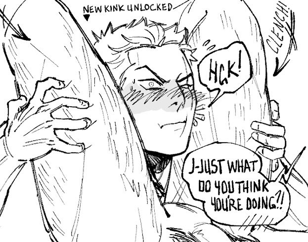 2d, 2d (artwork), 2d artwork, blush, blush lines, blushing male, comic page, earrings, english, english commentary, english dialogue, english language, english text, eye scar, gay, gay male, gay sex, holding thigh, holding thighs, homo, homoerotic, homosexual, homosexual male, homosexual sex, male, male only, mini comic, naked, naked male, one piece, page 2, pubic hair, pubic hair peek, roronoa zoro, sanji, sanji (one piece), scar, short hair, sinkurteeth, squeezing thigh, sweat, sweatdrop, uncolored, vinsmoke sanji, zoro (one piece)