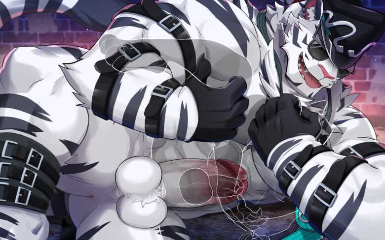 dislyte furry gay gay_anal gay_domination gay_sex jin_qiu jin_qiu_(dislyte) male/male male_only male_penetrating penis penis_in_ass sollyz tiger tiger_boy tiger_ears tiger_tail uncensored