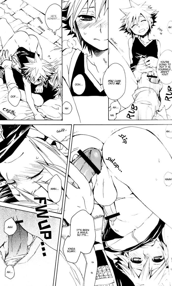 censored kingdom_hearts male male_only riku sora tagme yaoi