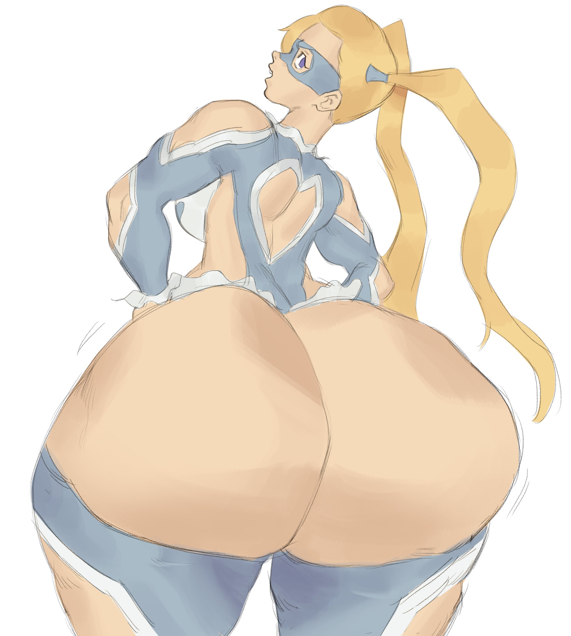 ass, big ass, big butt, bubble ass, bubble butt, capcom, female, huge ass, hyper, hyper ass, hyper thighs, massive ass, rainbow mika, street fighter, street fighter alpha, tagme, undergroundj
