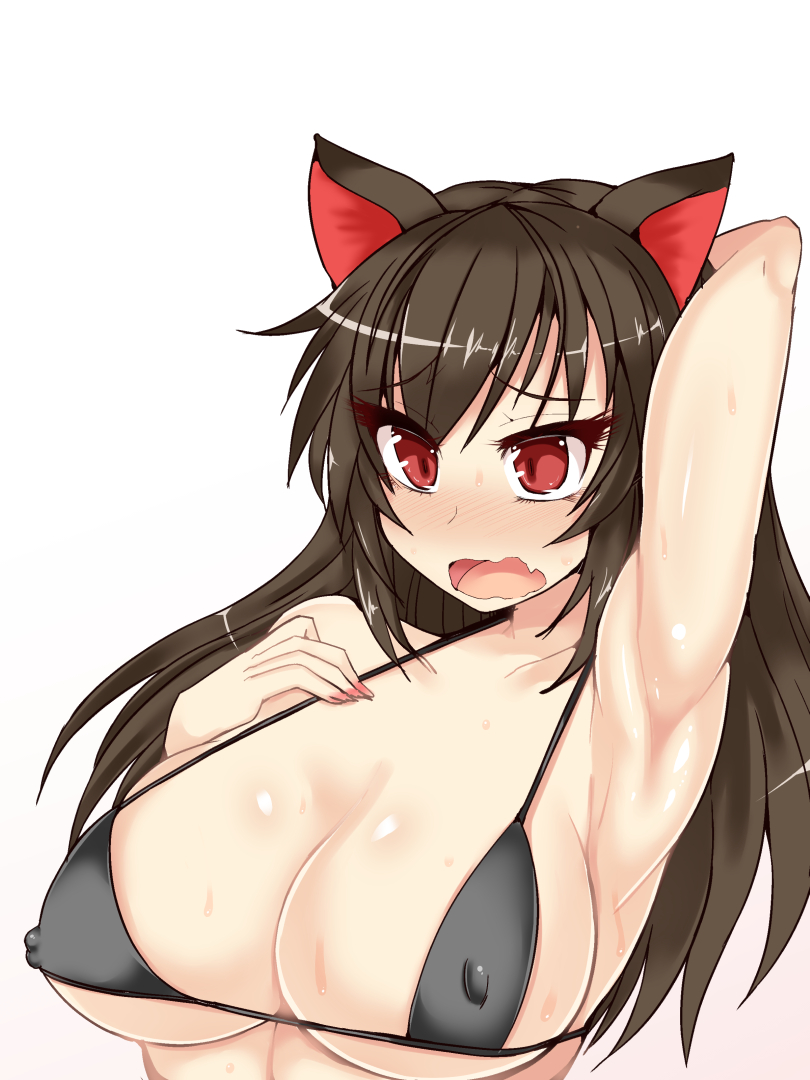 big_breasts female hisui_(stapspats) kagerou_imaizumi stapspats tagme touhou