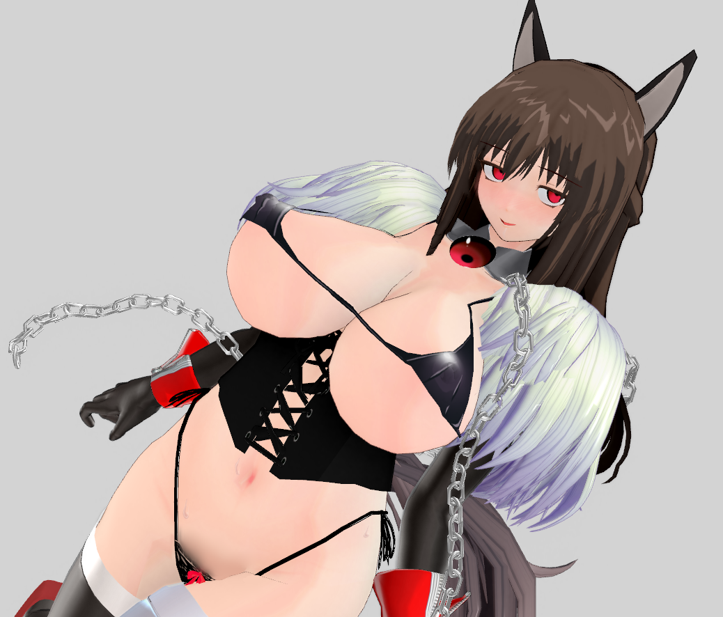 3d 3d_custom_girl female kagerou_imaizumi pepusikola3760 tagme touhou wolf_girl