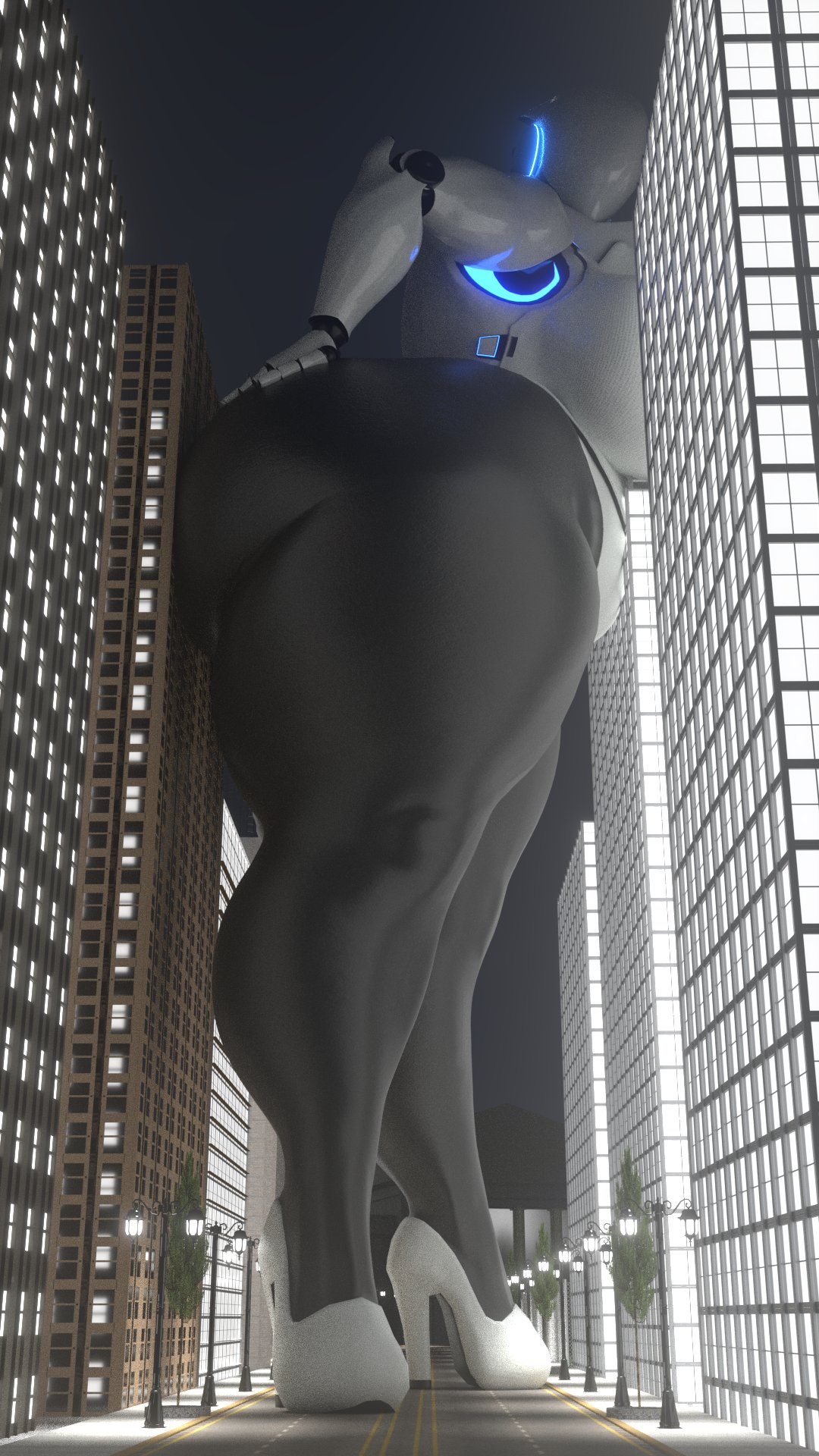 3d, ass, big ass, big breasts, breasts, bubble ass, bubble butt, coolmaster98, female, giantess, haydee, haydee (game), huge ass, robotic, tagme