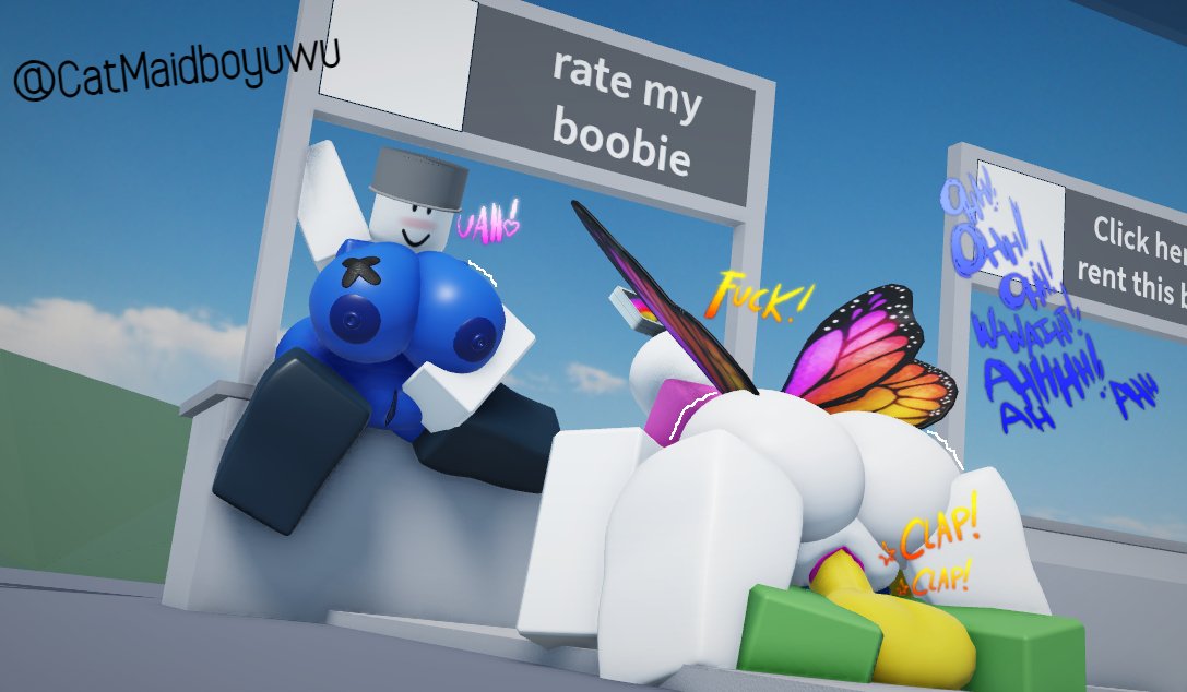 1boy 2girls 3d accessory butterfly_wings catmaidboyuwu female/male hat male/female pot rate_my_avatar roblox roblox_game robloxian sex straight tagme text