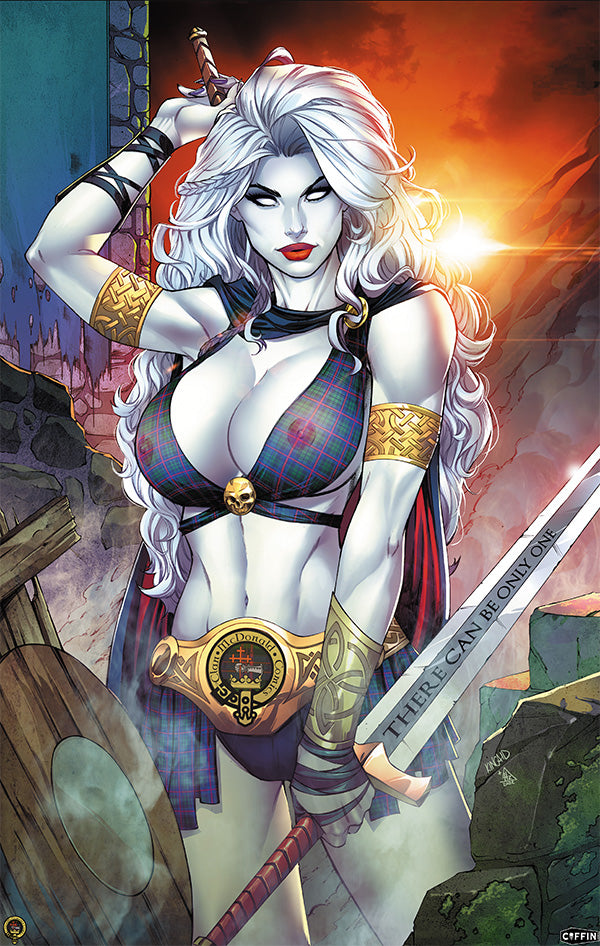 dominant_female hedwin_zaldivar lady_death ryan_kincaid warrior white_body white_hair