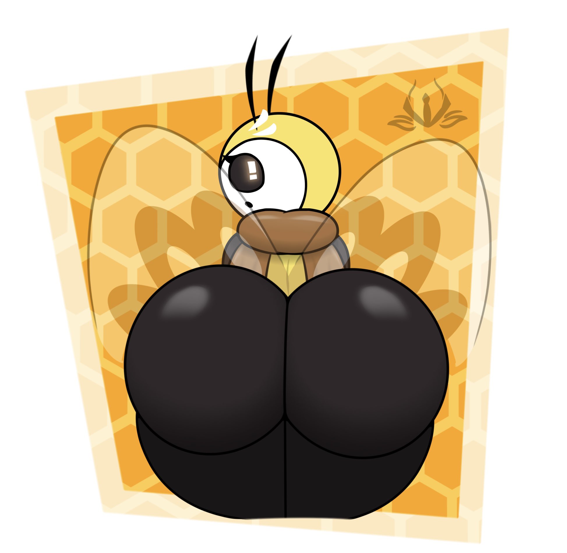 ass, ass focus, big ass, big butt, female, pokemon, ribombee, scorbooty (artist)