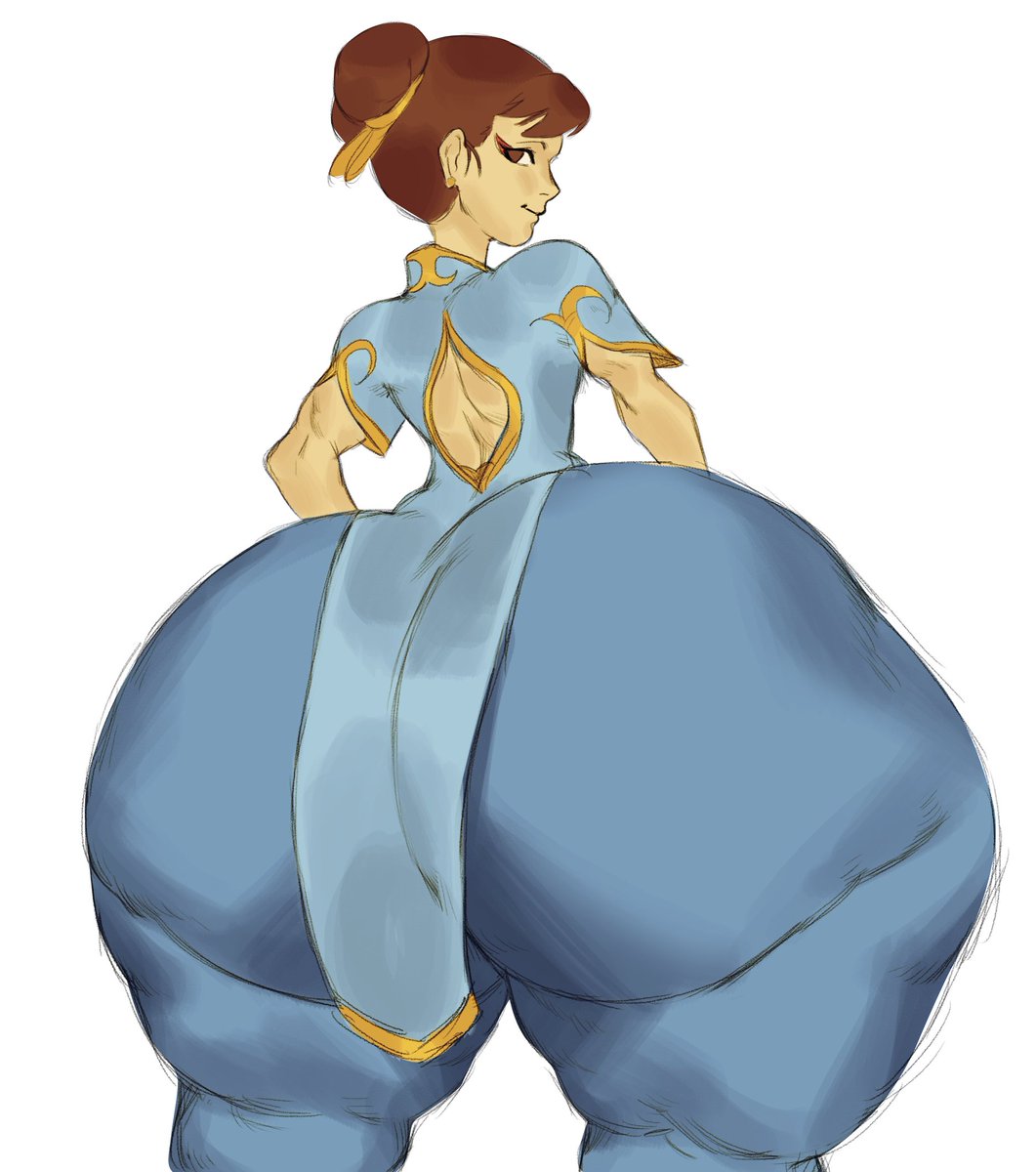 1girls, ass, big ass, big butt, brown eyes, brown hair, capcom, chun-li, clothed, clothed female, clothes, clothing, fat ass, female, female only, fully clothed, hair bun, hip dips, huge ass, huge butt, hyper ass, hyper thighs, looking back, massive ass, massive butt, pants, solo, street fighter, street fighter 6, thick ass, thick thighs, thunder thighs, tight clothing, undergroundj