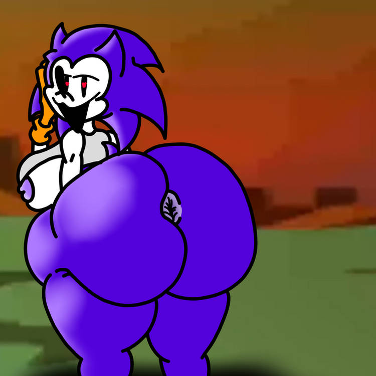 1girls actualbeef anthro anus anus_peek ass ass big_breasts breasts female female_anthro female_only gloves heart-shaped_pupils hedgehog hedgehog_girl hedgehog_humanoid huge_ass huge_butt looking_at_viewer looking_back needlemouse_(character) needlemouse_(series) needlesus nipples orange_gloves otsosonic_funkin purple_fur sarah_henderson_(needlemouse) shirt smile smiling smiling_at_viewer thick_thighs thighs white_shirt