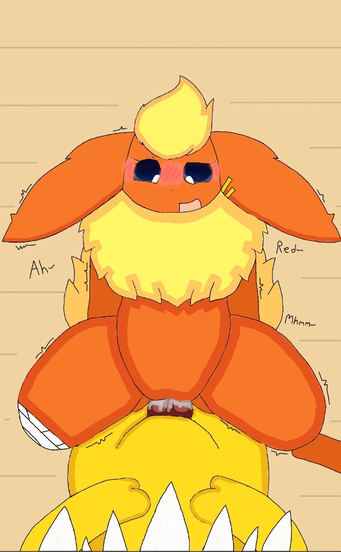 blue_eyes eeveelution eeveelution_squad feral_on_feral flareon generation_1_pokemon incest jolteon moaning_in_pleasure mollie_(eeveelution_squad) mother_and_son_(lore) pokemon pokemon_(species) red red_body red_fur sigma_rizz speed_(eeveelution_squad) yellow_body yellow_fur