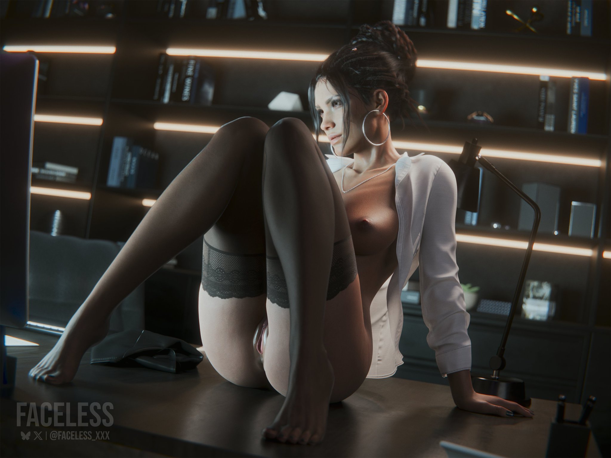 , 1girls, 3d, big ass, big breasts, big thighs, breasts, brown body, brown skin, brown-skinned female, cd projekt red, curvaceous, curvy, curvy figure, cyberpunk (series), cyberpunk 2077, dark skin, dark-skinned female, faceless xxx, female, hips, mature, mature female, panam palmer, slim waist, thick, thick hips, thick legs, thick thighs, thighs, voluptuous, waist, wide hips