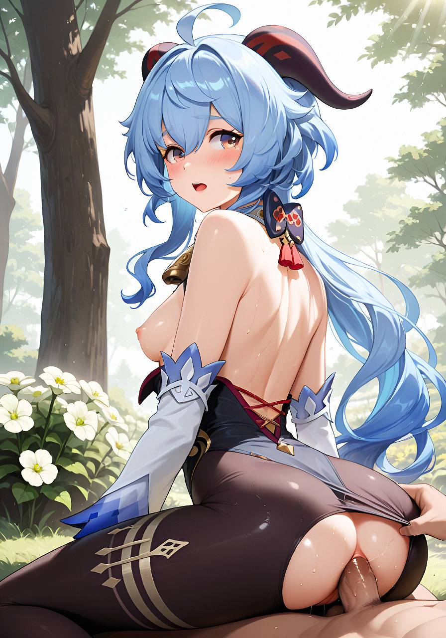 Ganyu (Genshin Impact) Rule 34 Image