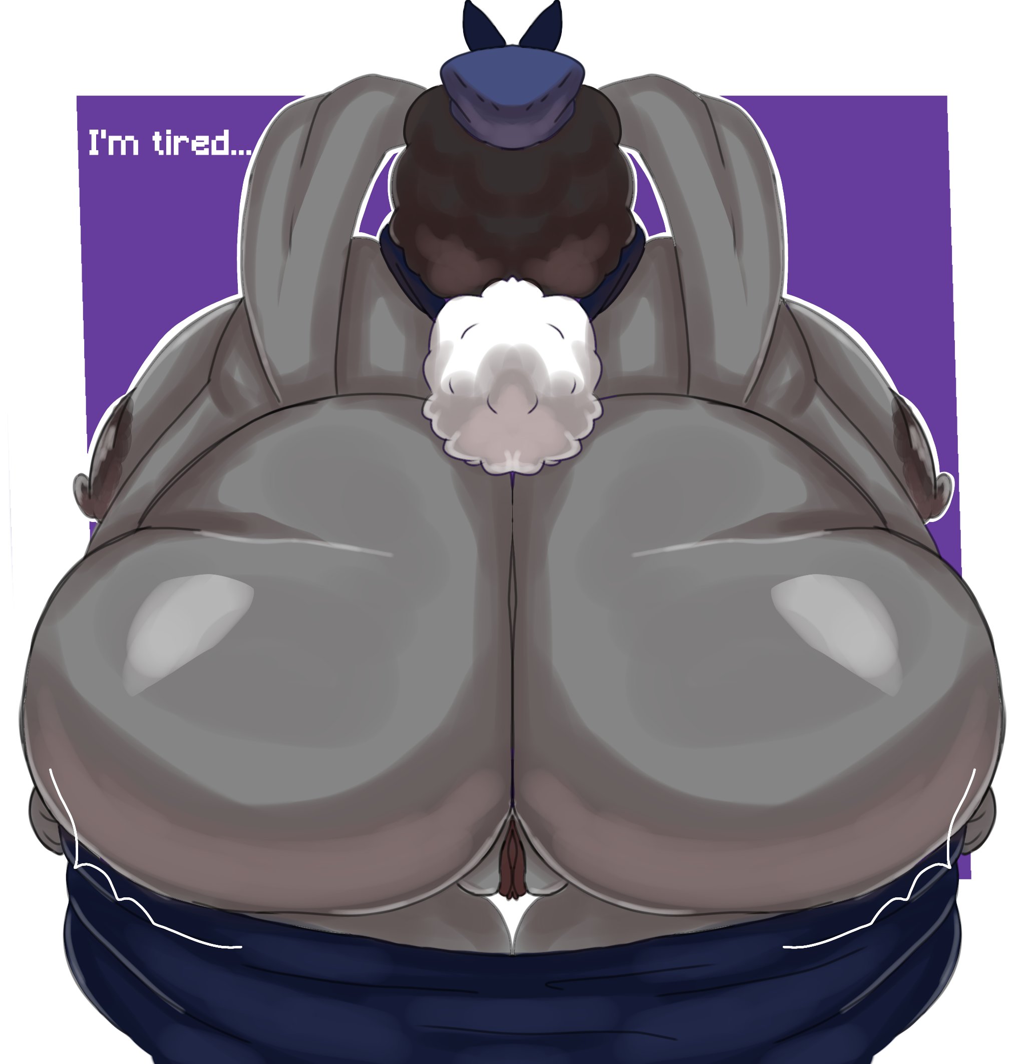 anthro, ass, big ass, big breasts, breasts, bubble ass, bubble butt, female, furry, huge ass, huge breasts, hyper, hyper ass, hyper breasts, johan memoris, mama rabbit (tmftw), mature, mature female, motion lines, pussy, rabbit, rabbit ears, rabbit girl, rabbit tail, tagme, text, the man from the window, zed technician games
