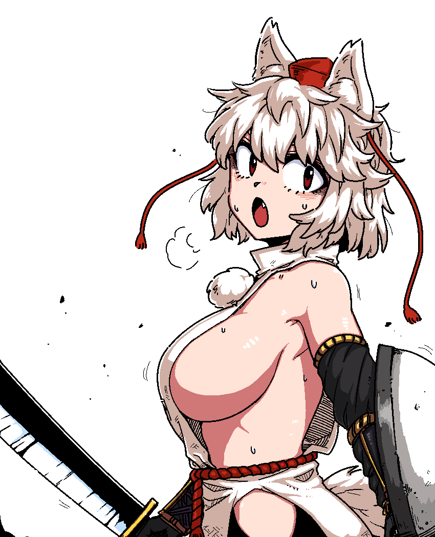 formicid momiji_inubashiri sideboob tagme touhou