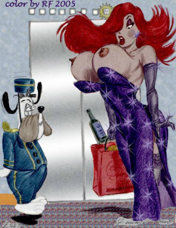 colored disney droopy female human jessica_rabbit julius_zimmerman male nipples rf tagme who_framed_roger_rabbit