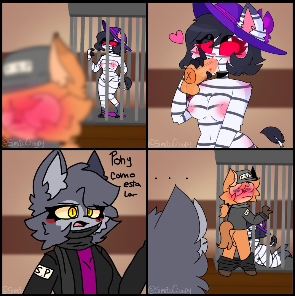 1boy 2d 2d_(artwork) 2girls blowjob blush female jail male naked piggy:_book_2 piggy_(game) pony_(piggy) roblox roblox_game simplwcloud source_request spanish_dialogue spanish_text tagme willow_(piggy) zizzy_(piggy)