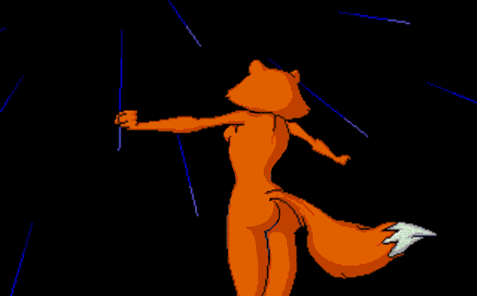 anthro brutal_paws_of_fury canid canine female fox foxy_roxy mammal nude solo video_games