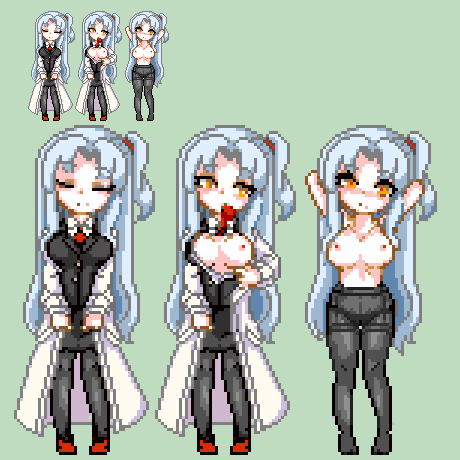 angela angela_(lobotomy_corporation) library_of_ruina lobotomy_corporation pixel_art project_moon tagme