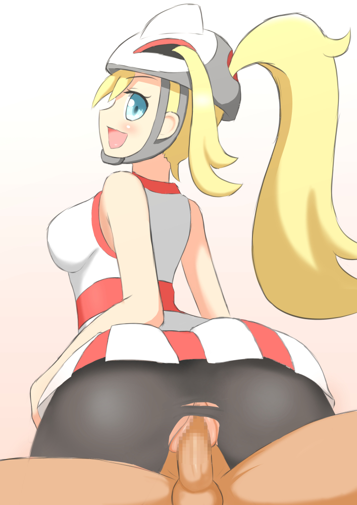 1boy 1girls blonde blonde_hair blue_hair censored cock_in_pussy cowgirl_position game_freak girl_on_top gym_leader hetero hiroki_(eurbcd743) human_only korrina_(pokemon) long_blonde_hair long_hair looking_at_another looking_at_viewer looking_back looking_back_at_another looking_back_at_viewer mouth_open nintendo on_top open_mouth penis_in_pussy penis_in_vagina pokemon pokemon_xy ponytail riding riding_penis ripped_clothes ripped_clothing sex smile smiling straight tearing_clothes tearing_clothing torn_clothes vaginal vaginal_penetration vaginal_sex