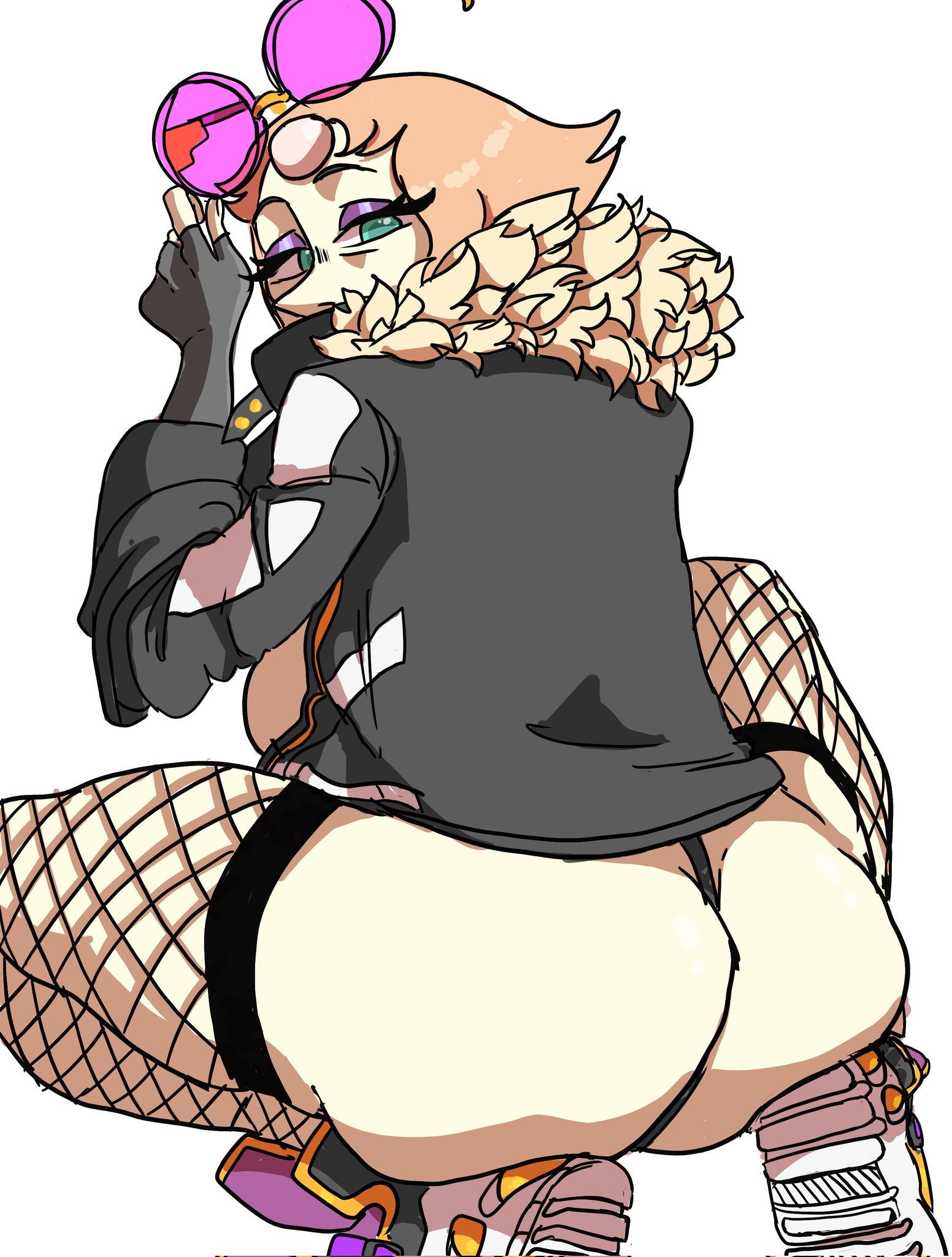 breasts, busty, cartoon network, curvaceous, curvy, female, female focus, female only, hourglass figure, pearl (steven universe), pinup, pinup pose, smmyart, solo, squatting, steven universe, tagme, voluptuous, wide hips