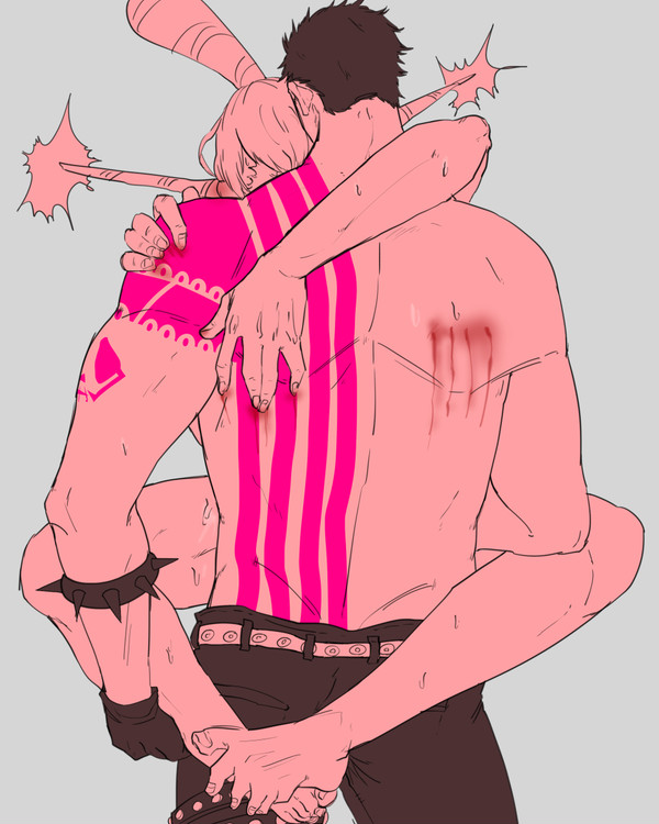 anal artist_request brother/brother brothers charlotte_cracker charlotte_katakuri feet gay gay_incest half_brother half_siblings human human_only incest lifting male male/male male_only one_piece penetration scratch_marks scratching siblings tattoo tattoo_on_arm tattoo_on_back yaoi